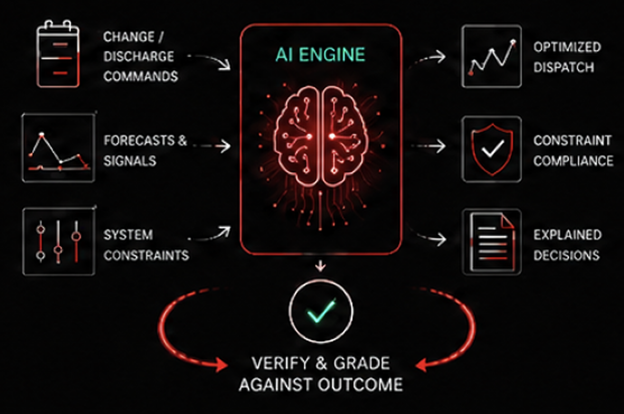 AI that decides and proves it
