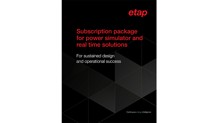 ETAP Subscription Brochure