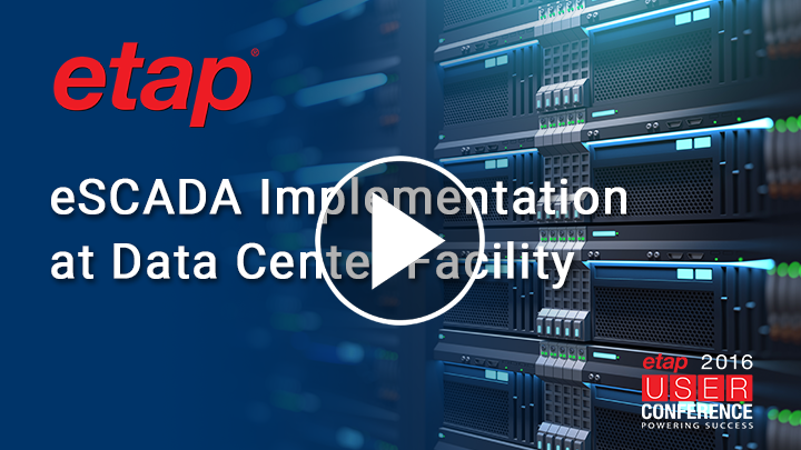 eSCADA implementation at Data Center Facility