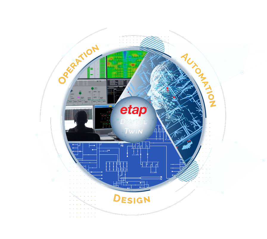 ETAP Electrical Digital Twin Circle