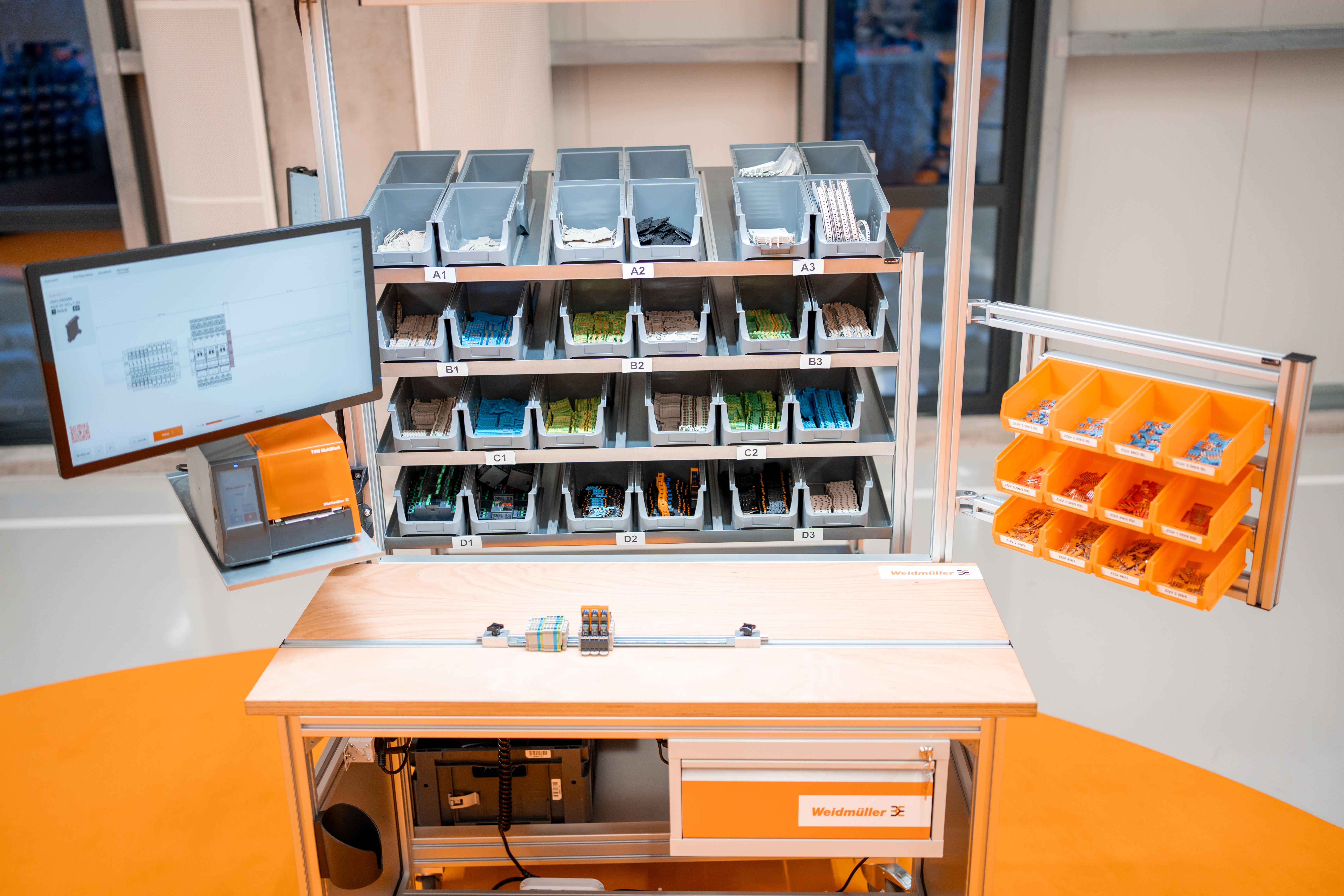 Module RailAssist Weidmüller – intégration SEE Electrical et fabrication de borniers