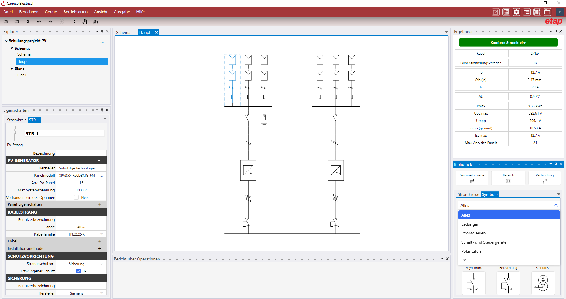 Caneco Electrical DE Overview
