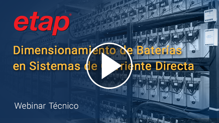 Dimensionamiento de Baterías en Sistemas de Corriente Directa