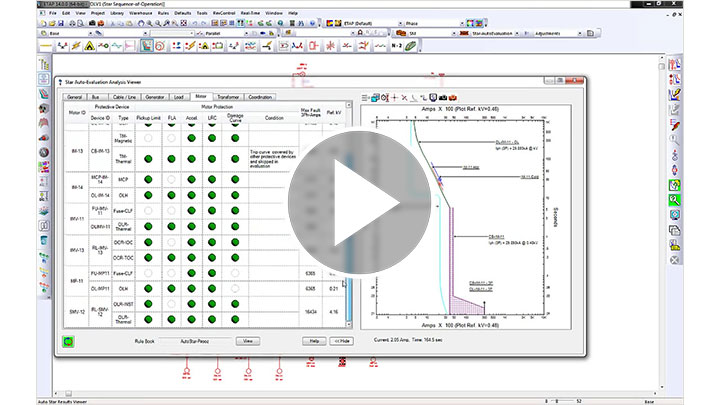 Star™ Auto-Evaluación - Evaluación Automatizada de Protección y Coordinación