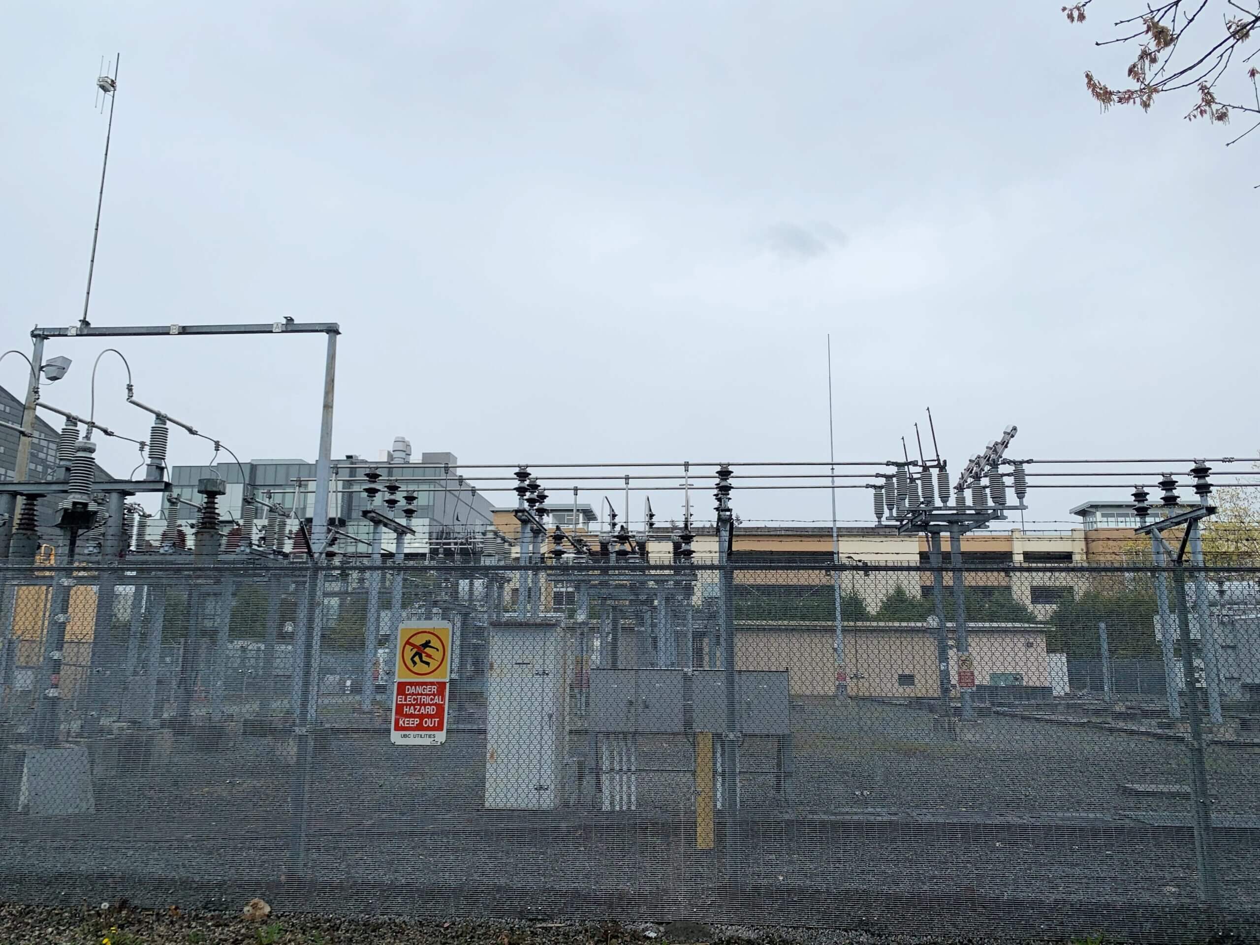 Substation at University of Columbia, Vancouver, Canada