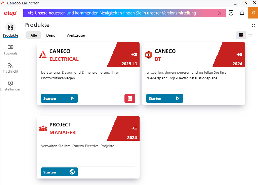 Caneco Electrical Launcher DE