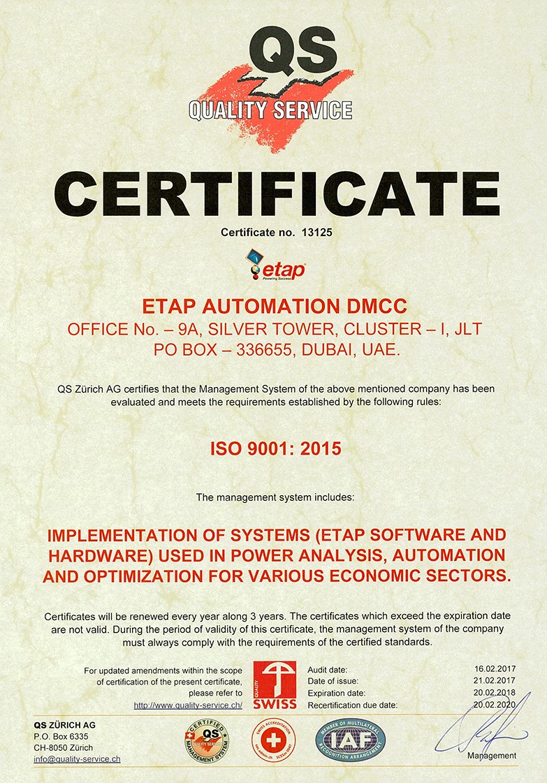 ETAP AUTOMATION DMCC